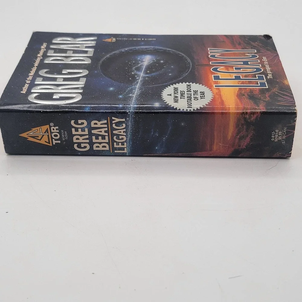Greg Bear Legacy Mass Market Paperback 1996 Prequel to Eon‎ Good